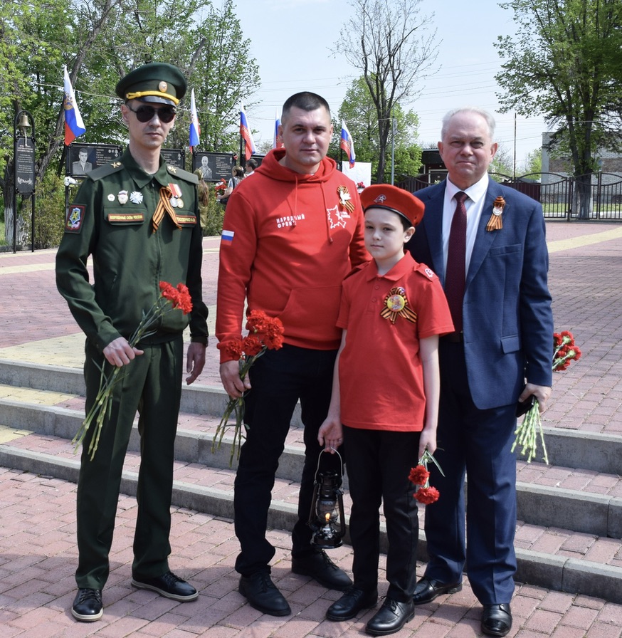 Памятное мероприятие у мемориала